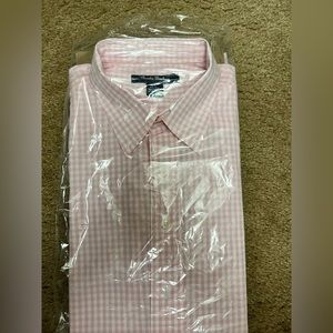 Boys Pink Check Brooks Brothers Button Down